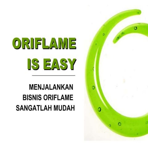 Oriflame Is Easy