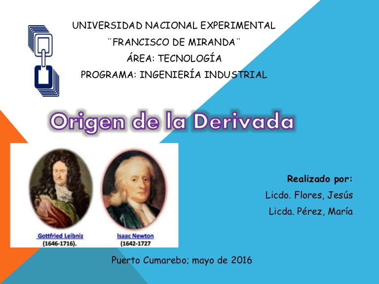 Origen de la derivada