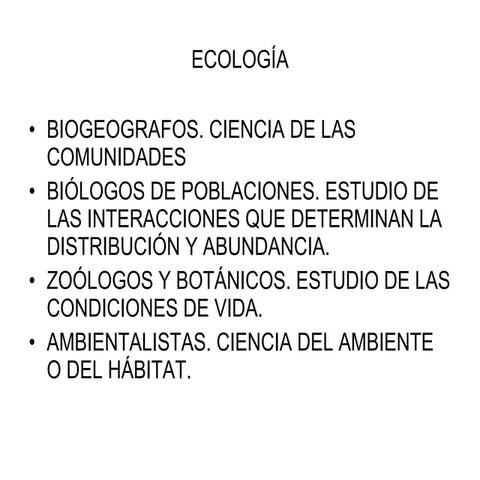 Origen d ela ecología 2