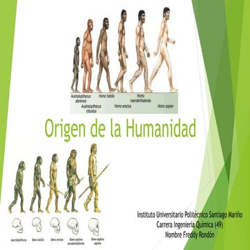 Origen de la humanidad