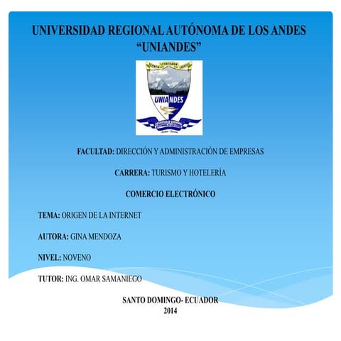 Origen de la internet