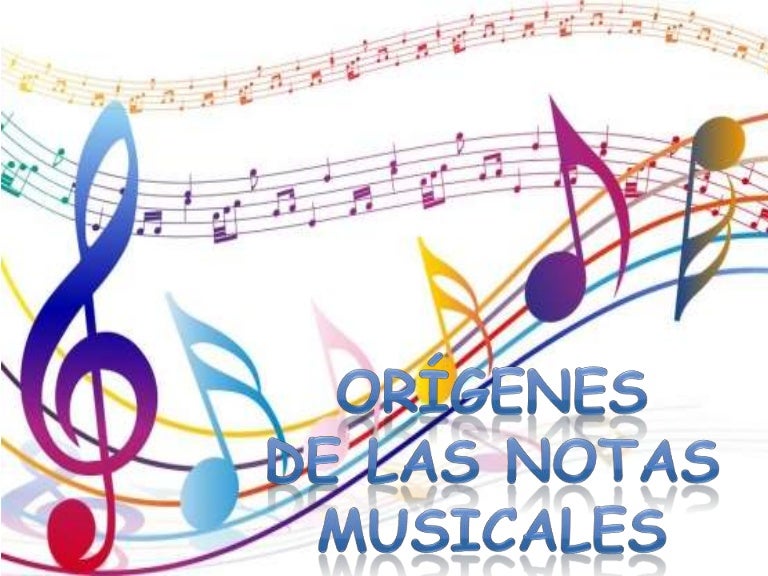 Origen de las notas musicales