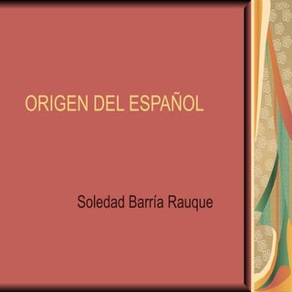 Origen del español