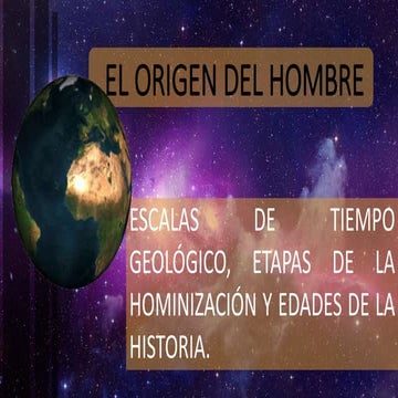 Origen del hombre 2