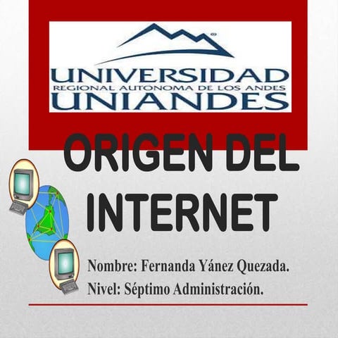 Origen del internet