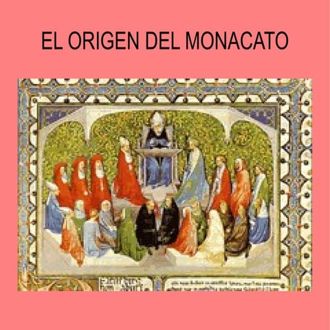 Origen del monacato | ODP