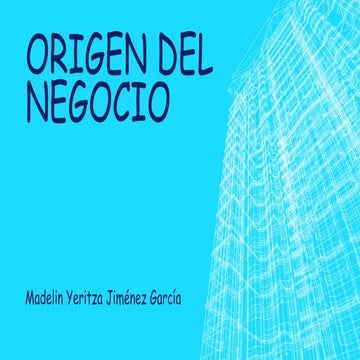 Origen del negocio