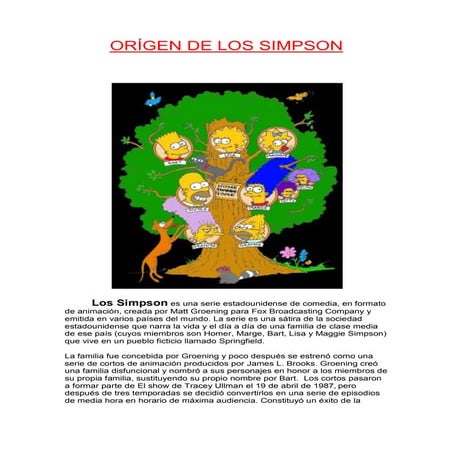 Los simpson | DOCX
