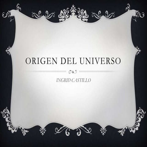 Origen del universo