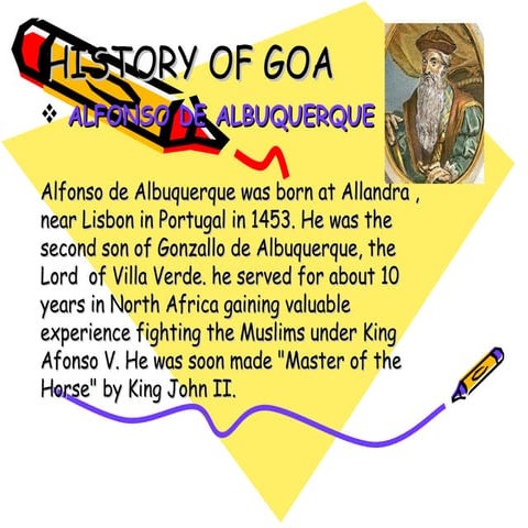 Original history of goa