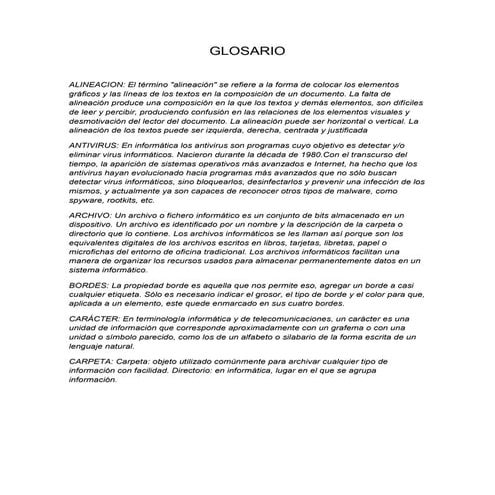 Original glosari oghj