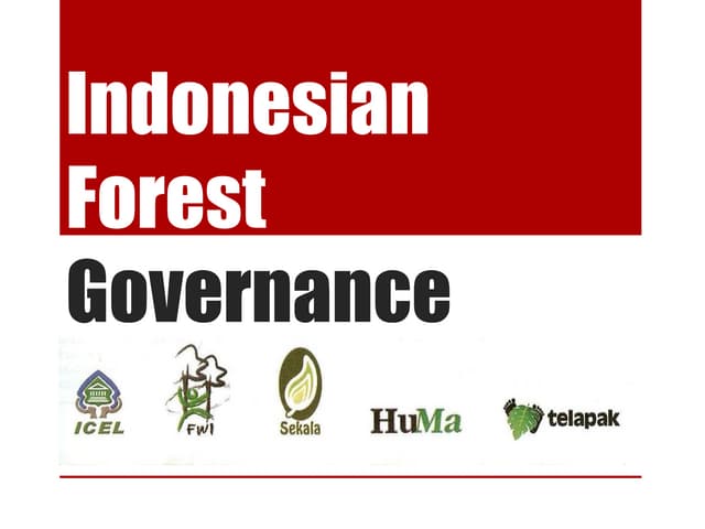 GFI: Indonesia Forest Governance (Original)