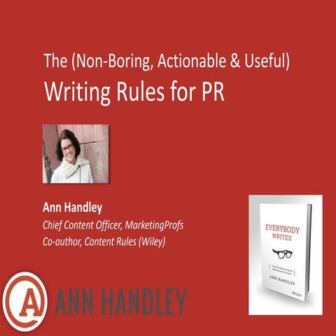Writing Rules in PR