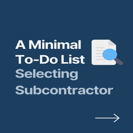 Sub-contractors Due Diligence Check-List | PDF
