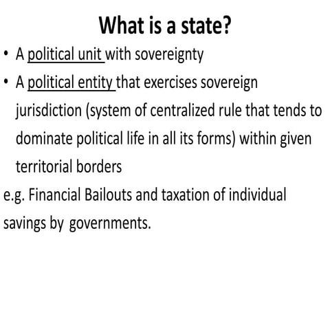 Origin of government