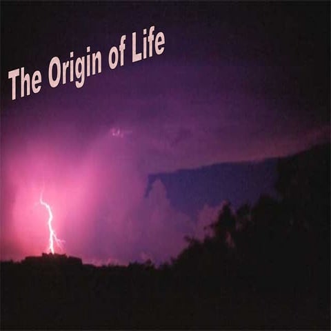 Origin of life
