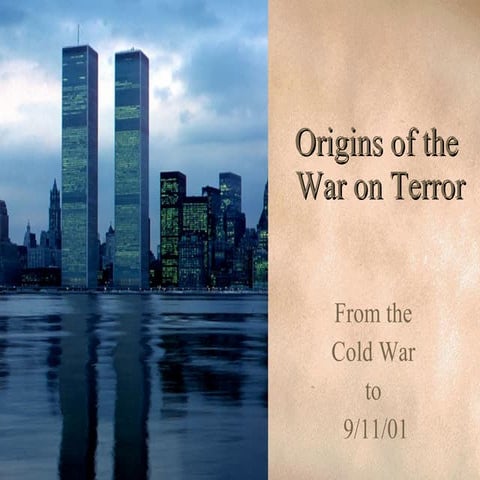 Origins of the War on Terror