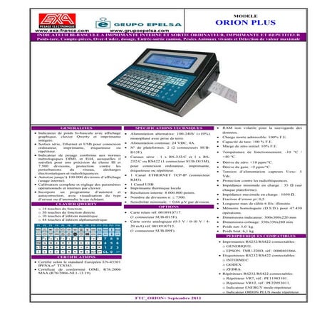 ORION PLUS | PDF