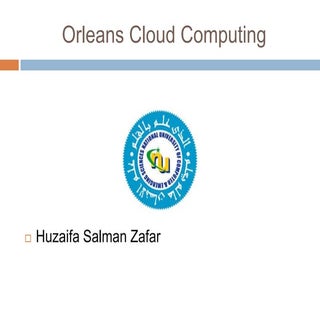 Orleans Cloud Computing  