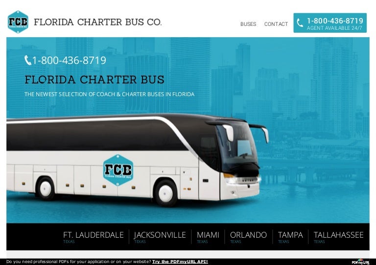 Orlando Charter Bus