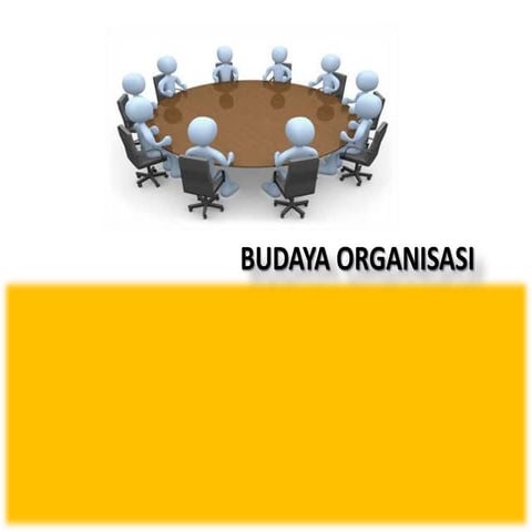 Budaya Organisasi