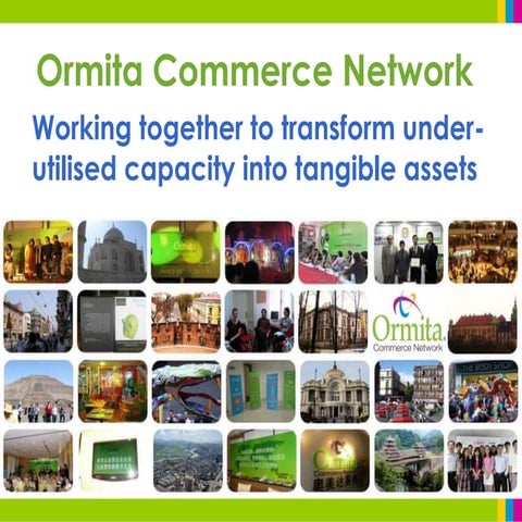 About the Ormita Commerce Network Barter Exchange Platform