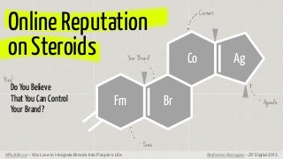 Online Reputation Management on Steroids