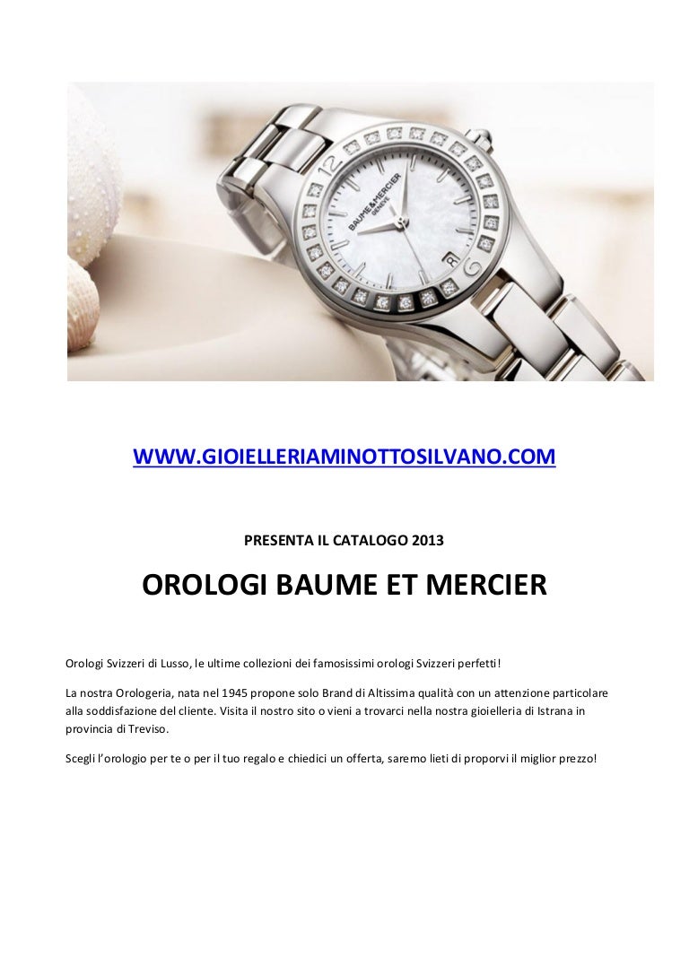 orologi, orologi di lusso baume mercier, idee regalo, regalo annivers…