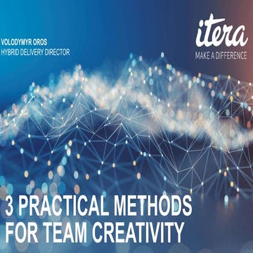 Volodymyr Oros: Бізнес інтуїція