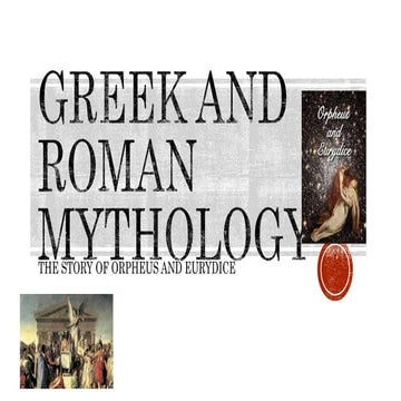 Orpheus and eurydice | PPTX