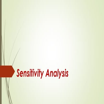 OR PPT 4 (Sensitivity Analysis) 1.pdf