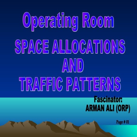 Or space allocations & traffic pattern  (24 feb-2013)