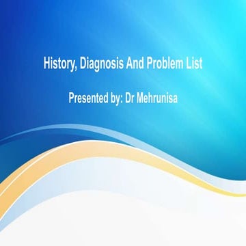 Orthodontics history, diagnosis, list...