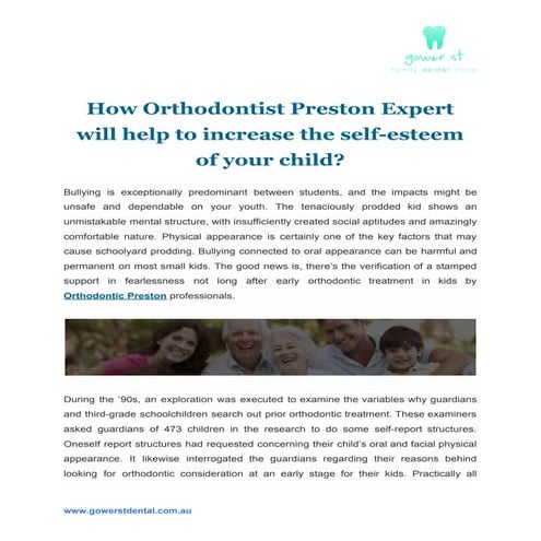 Orthodontist preston