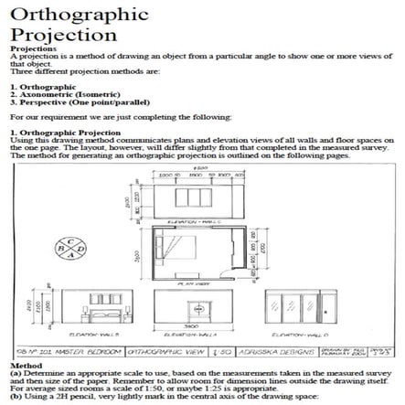 Orthographic Projection Lecture 4
