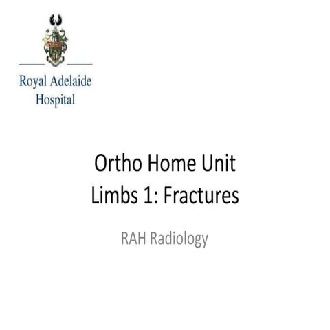 Ortho home unit limb cases 1