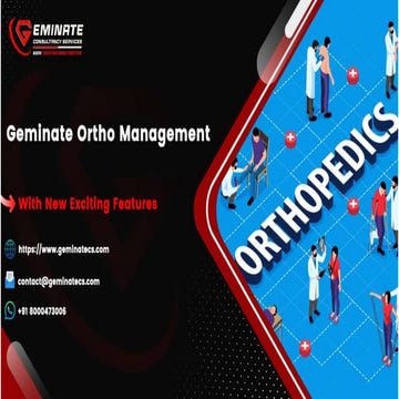 Ortho Management System