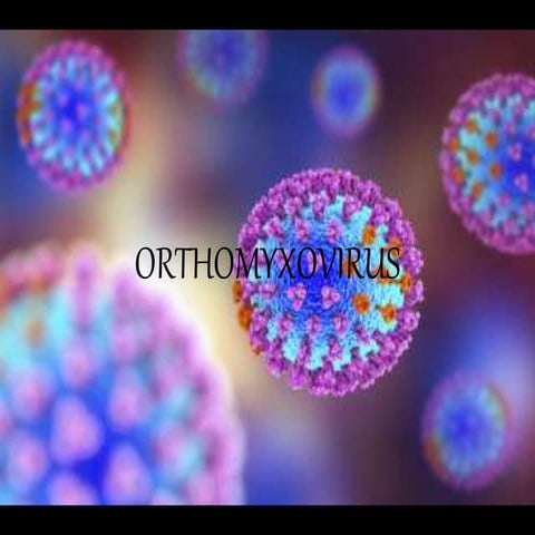 Orthomyxovirus - Morphology and laboratory diagnosis