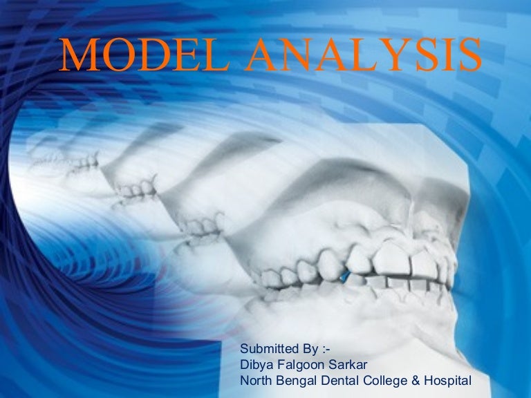 Orthodontic Study Model Analysis