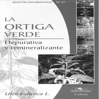 La Ortiga verde  - Folleto Soria Natural