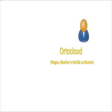Ortocloud l'applicazione per fare orto su Bluemix
