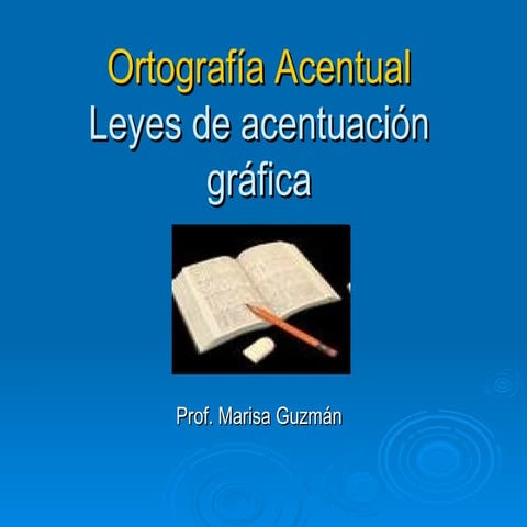 Ortografia acentual
