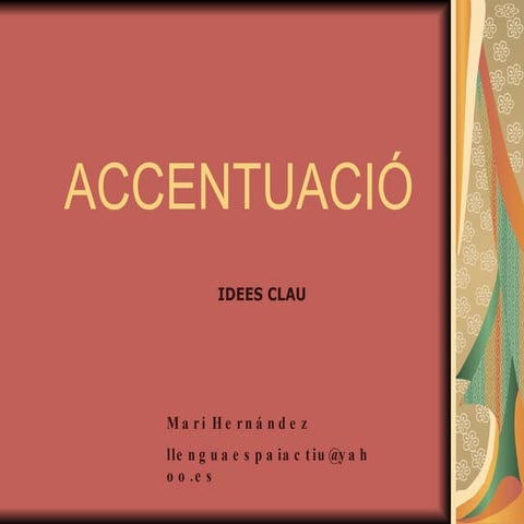 NORMES D'ACCENTUACIÓ