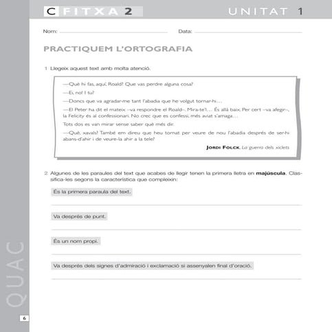 Ortografia catalana 3r ep