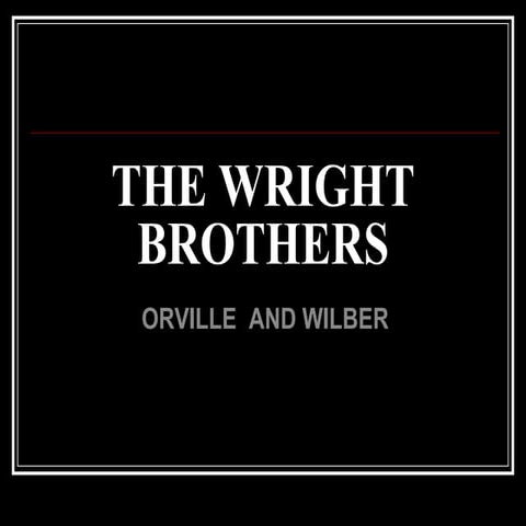 Orville and Wilbur Wright by Diaz