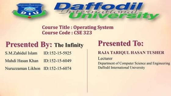 Mac Os Operating System Pptx