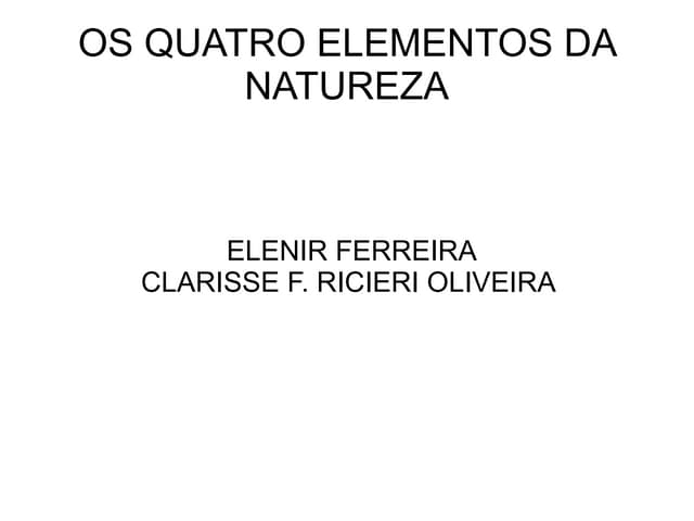 Os elementos-da-natureza