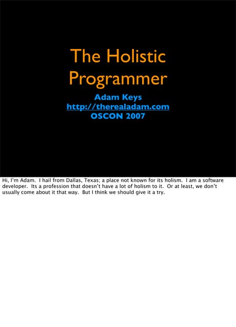 Os Keysholistic
