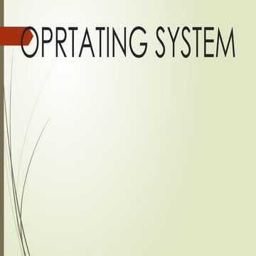 Os structure system calls types of system calls | PPTX