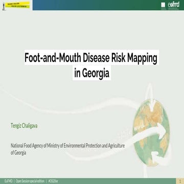 OS20 - Foot-and-Mouth Disease risk mapping in Georgia - Tengiz Chaligava